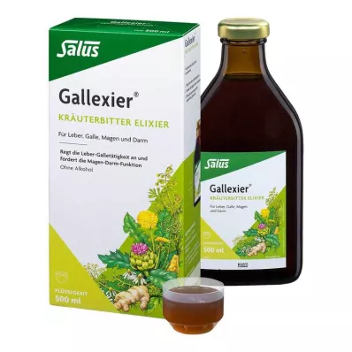 GALLEXIER Bitter Elixir af urter Salus Flü.z.E., 500 ml