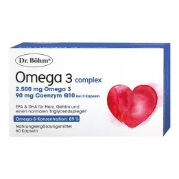 DR.BÖHM Omega-3 kompleks kapsler, 60 kapsler