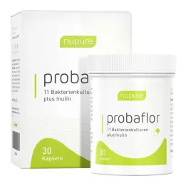 NUPURE probaflor probiotika til tarmrehabilitering Kps, 30 stk
