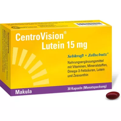 CENTROVISION Lutein 15 mg kapsler, 30 stk
