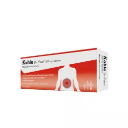 KOHLE Dr. Mann 250 mg tabletter, 20 stk