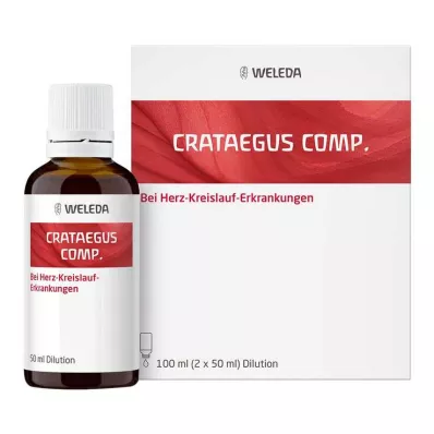 CRATAEGUS COMP.Fortynding, 2X50 ml CRATAEGUS COMP.Fortynding, 2X50 ml