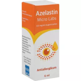 AZELASTIN Micro Labs 0,5 mg/ml øjendråber, 6 ml
