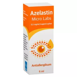 AZELASTIN Micro Labs 0,5 mg/ml øjendråber, 6 ml