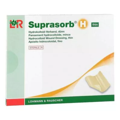 Suprasorb H hydrokolloid bandage tynd 5x10 cm, 10 stk