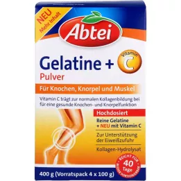 ABTEI Gelatine plus C-vitaminpulver, 400 g