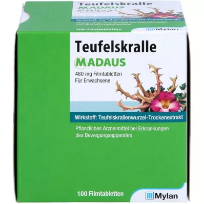 TEUFELSKRALLE MADAUS Filmovertrukne tabletter, 100 stk