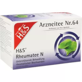 H&amp;S Reumatisme-te N filterposer, 20X2,0 g