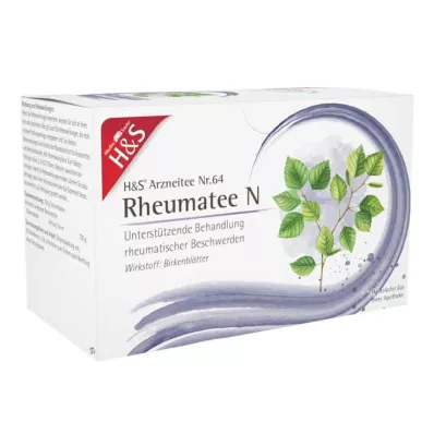H&amp;S Rheumate te N filterposer, 20X2,0 g