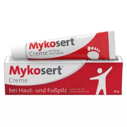 MYKOSERT Creme til hud og fodsvamp, 20 g