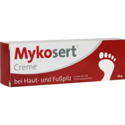 MYKOSERT Creme til hud og fodsvamp, 50 g