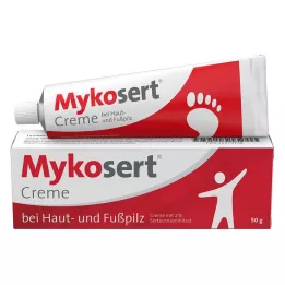 MYKOSERT Creme til hud og fodsvamp, 50 g