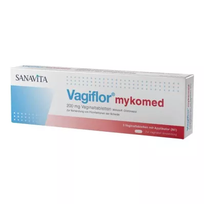 Vagiflor® mykomed 200 mg vaginale tabletter, 3 stk