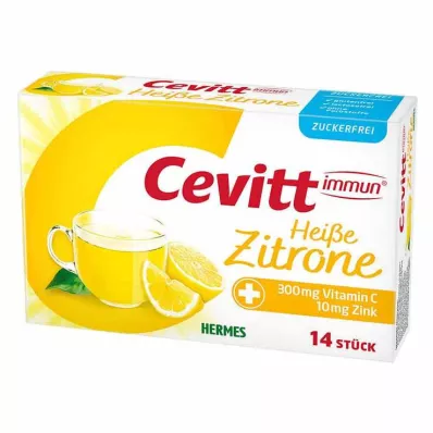 Cevitt immun varm citron sukkerfri granulat, 14 stk Cevitt immun varm citron sukkerfri granulat, 14 stk