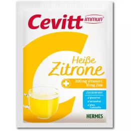 CEVITT immune hot lemon sukkerfri granulat, 14 stk