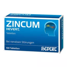 ZINCUM HEVERT Tabletter, 100 stk