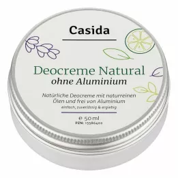 DEO CREME uden aluminium naturligt, 50 ml