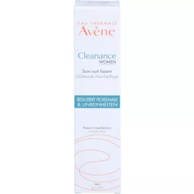 AVENE Cleanance WOMEN udglattende natcreme, 30 ml