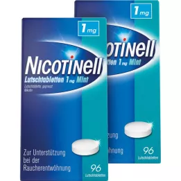 NICOTINELL Sugetabletter 1 mg Mint, 2X96 stk