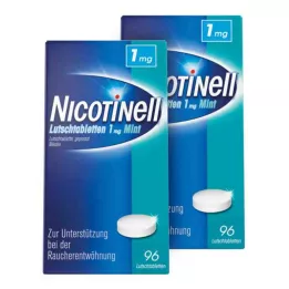 NICOTINELL Sugetabletter 1 mg Mint, 2X96 stk
