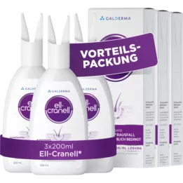 ELL-CRANELL 250 mikrogram/ml opløsning til udvortes brug, 3X200 ml