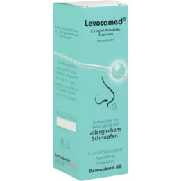 LEVOCAMED 0,5 mg/ml suspension til næsespray, 5 ml