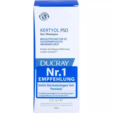 DUCRAY KERTYOL PSO Shampoo kur, 125 ml