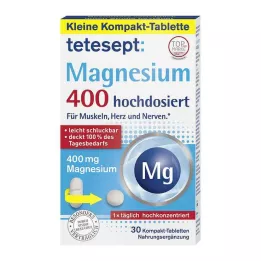 TETESEPT Magnesium 400 højdosistabletter, 30 stk