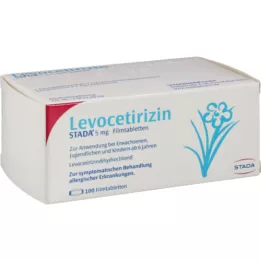 LEVOCETIRIZIN STADA 5 mg filmovertrukne tabletter, 100 stk
