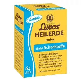 LUVOS Healing clay imutox kapsler, 64 stk