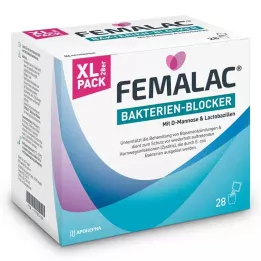 FEMALAC Bakterieblokeringspulver, 28 stk