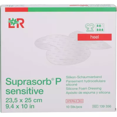 SUPRASORB P sensitiv PU-Skumhæl bor.23,5x25, 10 stk