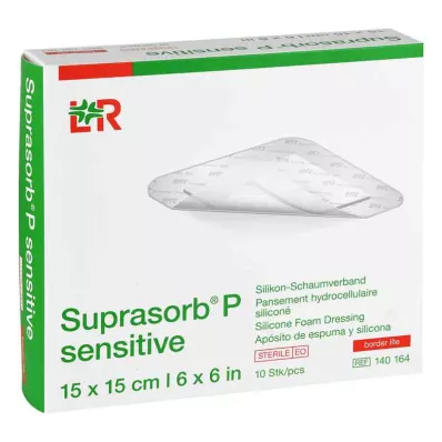 Suprasorb P sensitiv PU-Schaumv.bor.lite 15x15cm, 10 stk