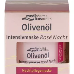 OLIVENÖL INTENSIVMASKE Rose natcreme, 50 ml