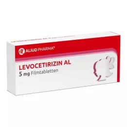 LEVOCETIRIZIN AL 5 mg filmovertrukne tabletter, 100 stk
