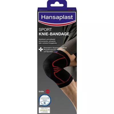 HANSAPLAST Sportsknæbandage størrelse M, 1 stk