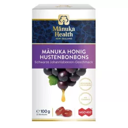 MANUKA HEALTH MGO 400+ Slikkepinde, sort perikon, 100 g