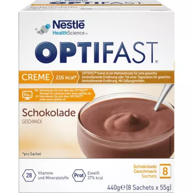 OPTIFAST Flødechokoladepulver, 8X55 g