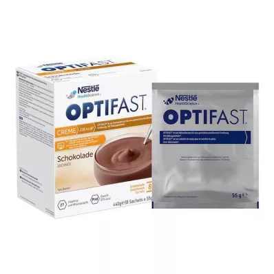 OPTIFAST Flødechokoladepulver, 8X55 g