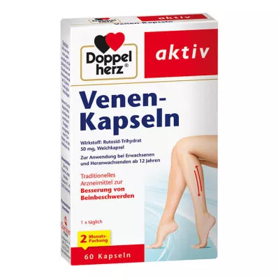 DOPPELHERZ Venekapsler, 60 stk