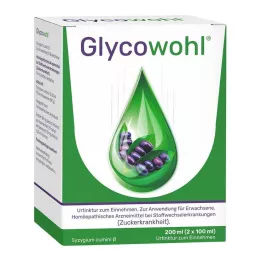 GLYCOWOHL Orale dråber, 2X100 ml