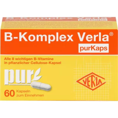 B-KOMPLEX Verla purKaps, 60 kapsler