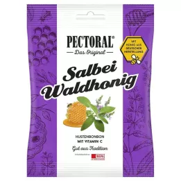 PECTORAL Salvie skov honning bolcher, 72 g