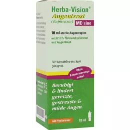 HERBA-VISION Øjentrøst MD sine øjendråber, 10 ml