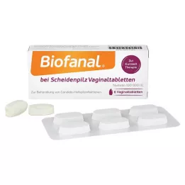BIOFANAL til vaginal mykose 100 000 I.U. vaginaltabletter, 6 stk