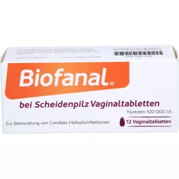 BIOFANAL til vaginal mykose 100 000 I.U. vaginaltabletter, 12 stk