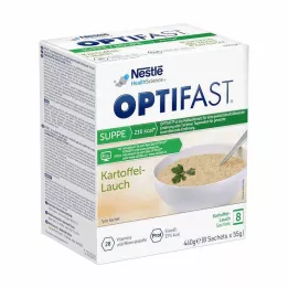 OPTIFAST Suppe kartoffel-porre pulver, 8X55 g