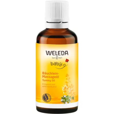 WELEDA Massageolie til babymave, 50 ml