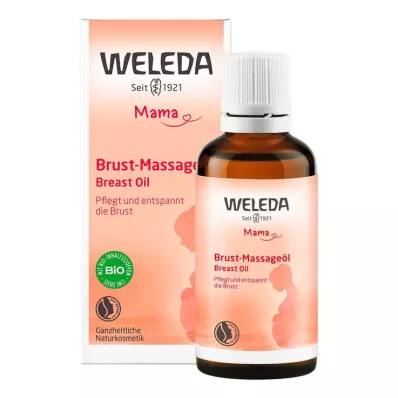 WELEDA Brystmassageolie, 50 ml