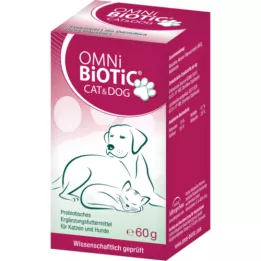 OMNI BiOTiC Cat &amp; Hundepulver, 60 g